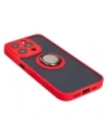 Hurtownia GSM - Bizon Case Hybrid Ring Apple iPhone 15 Pro füstös piros kerettel - BIZ3774 - {ean13} - Hurt