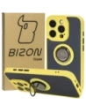 Hurtownia GSM - Bizon Case Hybrid Ring Apple iPhone 15 Pro füstös sárga kerettel - BIZ3776 - {ean13} - Hurt