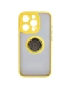 Hurtownia GSM - Bizon Case Hybrid Ring Apple iPhone 15 Pro füstös sárga kerettel - BIZ3776 - {ean13} - Hurt