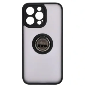 Hurtownia GSM - Bizon Case Hybrid Ring Apple iPhone 15 Pro Max rauchig mit einem schwarzen Rahmen - BIZ3777 - {ean13} - Hurt