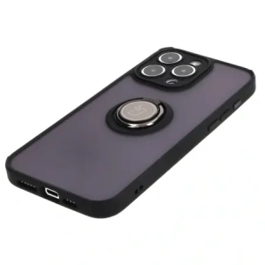 Hurtownia GSM - Bizon Case Hybrid Ring Apple iPhone 15 Pro Max rauchig mit einem schwarzen Rahmen - BIZ3777 - {ean13} - Hurt