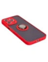 Hurtownia GSM - Bizon Case Hybrid Ring Apple iPhone 15 Pro Max rauchig mit rotem Rahmen - BIZ3781 - {ean13} - Hurt