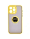 Hurtownia GSM - Bizon Case Hybrid Ring Apple iPhone 15 Pro Max rauchig mit einem gelben Rahmen - BIZ3783 - {ean13} - Hurt