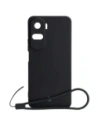 Caz de silicon Bizon pentru Honor 90 Lite negru
