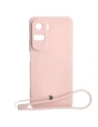 Etui Bizon Case Silicone pro Honor 90 Lite světle růžové