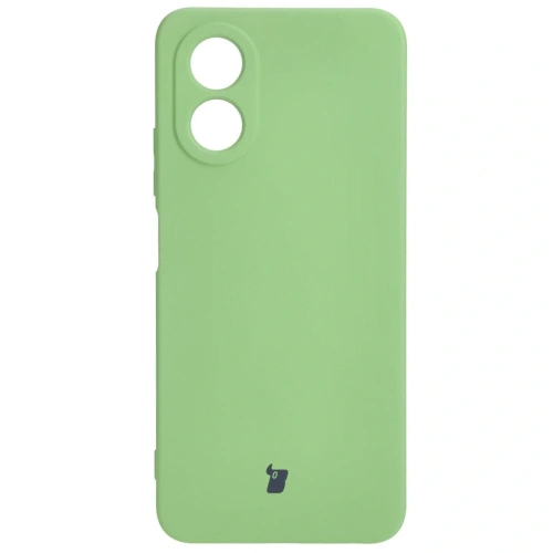 Etui Bizon Case Silicone do Oppo A38 4G jasnozielone
