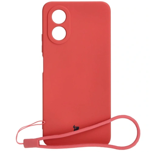 Etui Bizon Case Silicone do Oppo A38 4G brudny róż