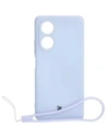 Bizon tok szilikon Oppo A58 4G világoslila