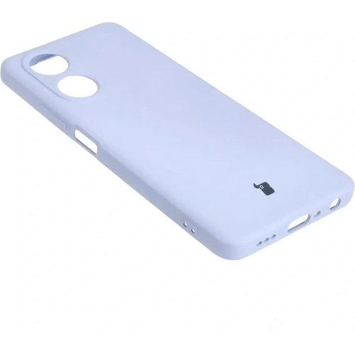 Etui Bizon Case Silicone do Oppo A58 4G jasnofioletowe