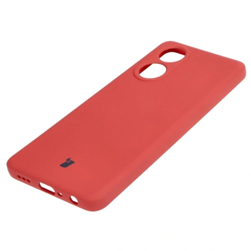 Etui Bizon Case Silicone do Oppo A58 4G brudny róż