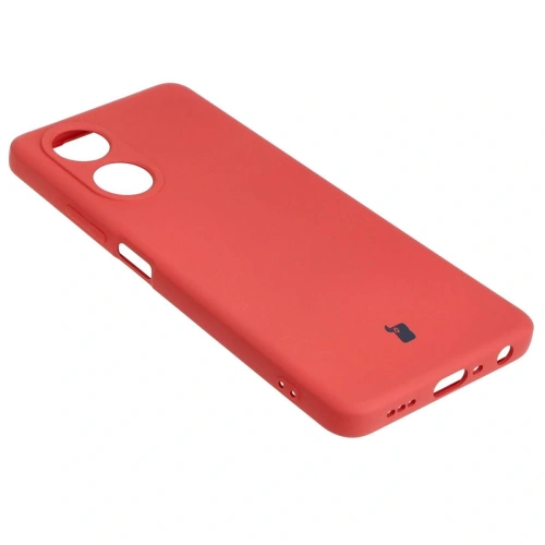 Etui Bizon Case Silicone do Oppo A58 4G brudny róż