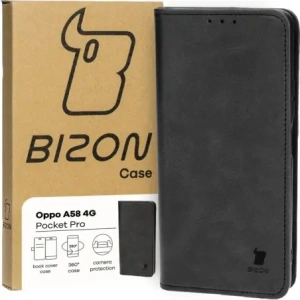 Hurtownia GSM - Pouzdro s klopou Bizon Case Pocket Pro pro Oppo A58 4G černé - BIZ3796 - {ean13} - Hurt