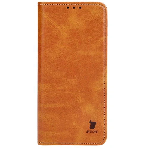 Etui z klapką Bizon Case Pocket Pro do Oppo A58 4G brązowe