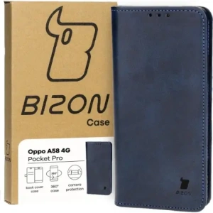 Hurtownia GSM - Pouzdro s klopou Bizon Case Pocket Pro pro Oppo A58 4G modré - BIZ3798 - {ean13} - Hurt