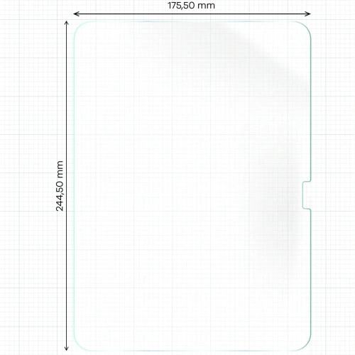 Folia imitująca papier Bizon Film Tab Papirus do iPad 10 10.9 2022 [2 PACK]