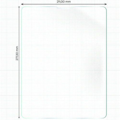 Folia imitująca papier Bizon Film Tab Papirus do iPad Pro 12.9 2022/2021/2020/2018 [2 PACK]