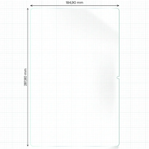 Folia imitująca papier Bizon Film Tab Papirus do Lenovo Tab P12 12.7 TB 370 [2 PACK]