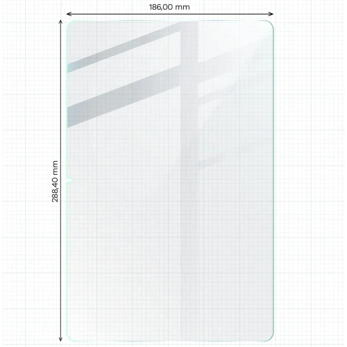 Szkło hartowane Bizon Glass Tab Clear do Lenovo Tab P12 12.7 TB 370 [2 PACK]