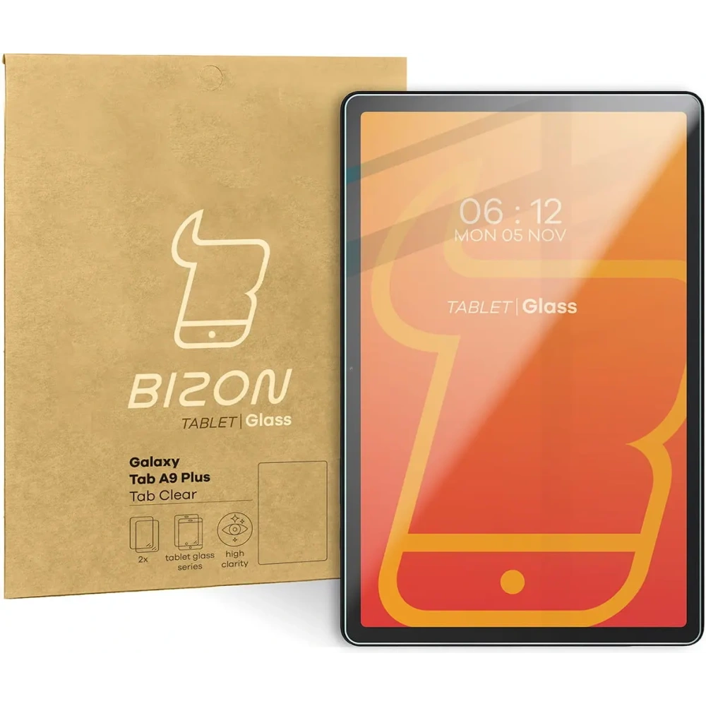 Hurtownia GSM - Tvrdé sklo Bizon Glass Tab Clear pro Samsung Galaxy Tab A9 Plus [2 PACK] - BIZ3813 - {ean13} - Hurt