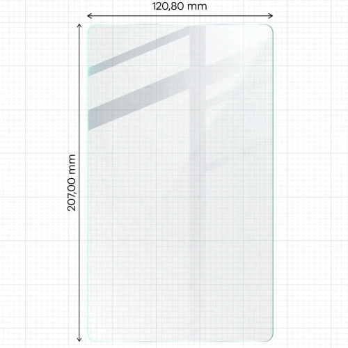 Szkło hartowane Bizon Glass Tab Clear do Samsung Galaxy Tab A9 [2 PACK]