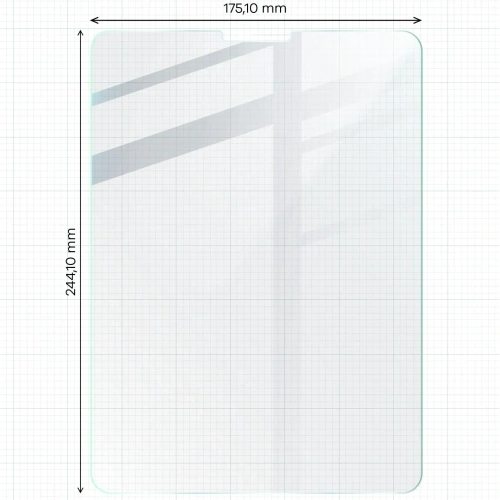 Szkło hartowane Bizon Glass Tab Clear do iPad Pro 11 2022/2021/2020/2018/AIR 6/5/4 [2 PACK]