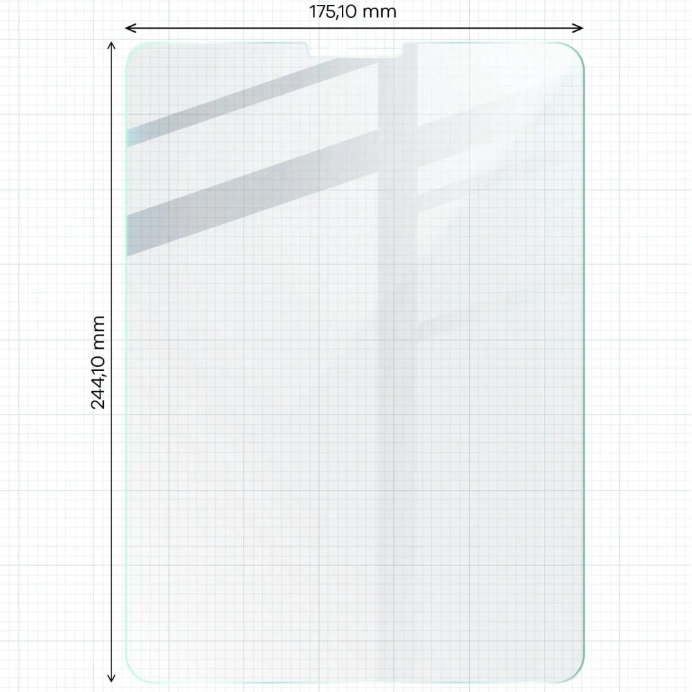Hurtownia GSM - Tvrzené sklo Bizon Glass Tab Clear pro iPad Pro 11 2022/2021/2020/2018/AIR 6/5/4 [2 PACK] - BIZ3817 - {ean13} - Hurt