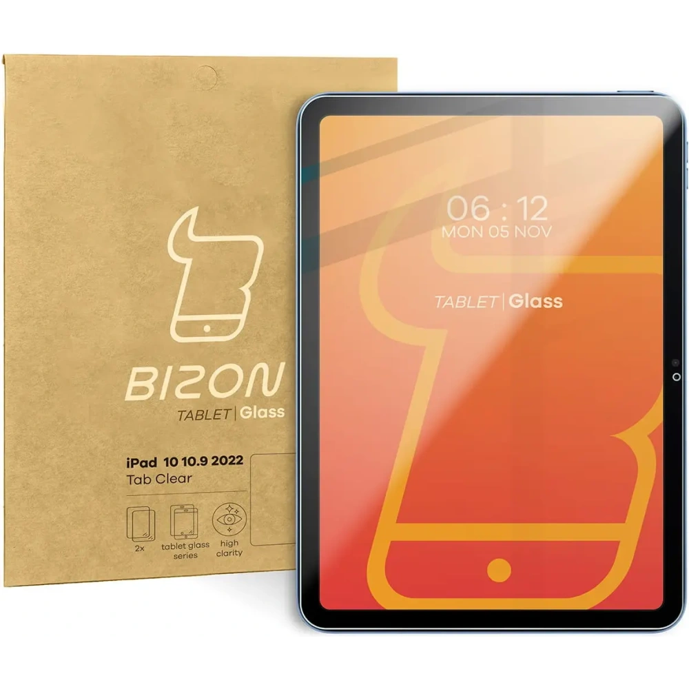 Hurtownia GSM - Tvrzené sklo Bizon Glass Tab Clear pro iPad 10 10.9 2022 [2 PACK] - BIZ3818 - {ean13} - Hurt