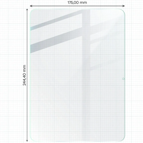 Szkło hartowane Bizon Glass Tab Clear do iPad 10 10.9 2022 [2 PACK]