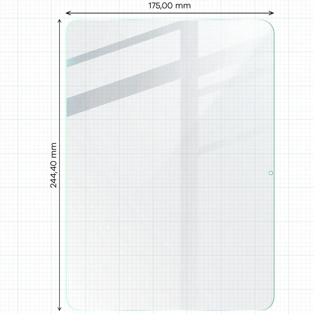 Hurtownia GSM - Tvrzené sklo Bizon Glass Tab Clear pro iPad 10 10.9 2022 [2 PACK] - BIZ3818 - {ean13} - Hurt