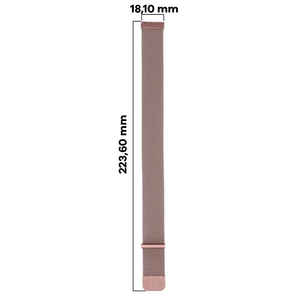 Hurtownia GSM - Bizon Szíj Óra Lánc 20 mm rózsaszín - BIZ3825 - {ean13} - Hurt