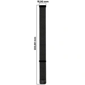 Hurtownia GSM - Pasek Bizon Strap Hodinkový řetěz 18 mm pro smartwatch černý - BIZ3827 - {ean13} - Hurt