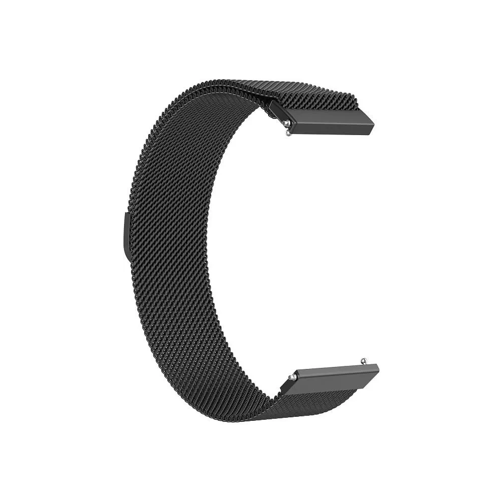 Wholesale Bizon Strap Watch Chain 18 mm black - BIZ3827 - {ean13} - Hurt