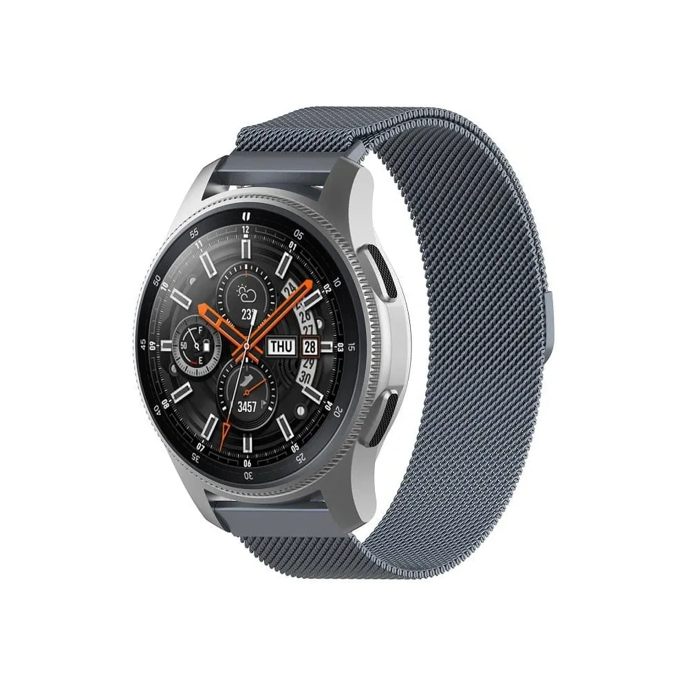Hurtownia GSM - Pasek Bizon Strap Watch Chain 18 mm do Huawei Watch GT 4 41 mm šedý - BIZ3828 - {ean13} - Hurt