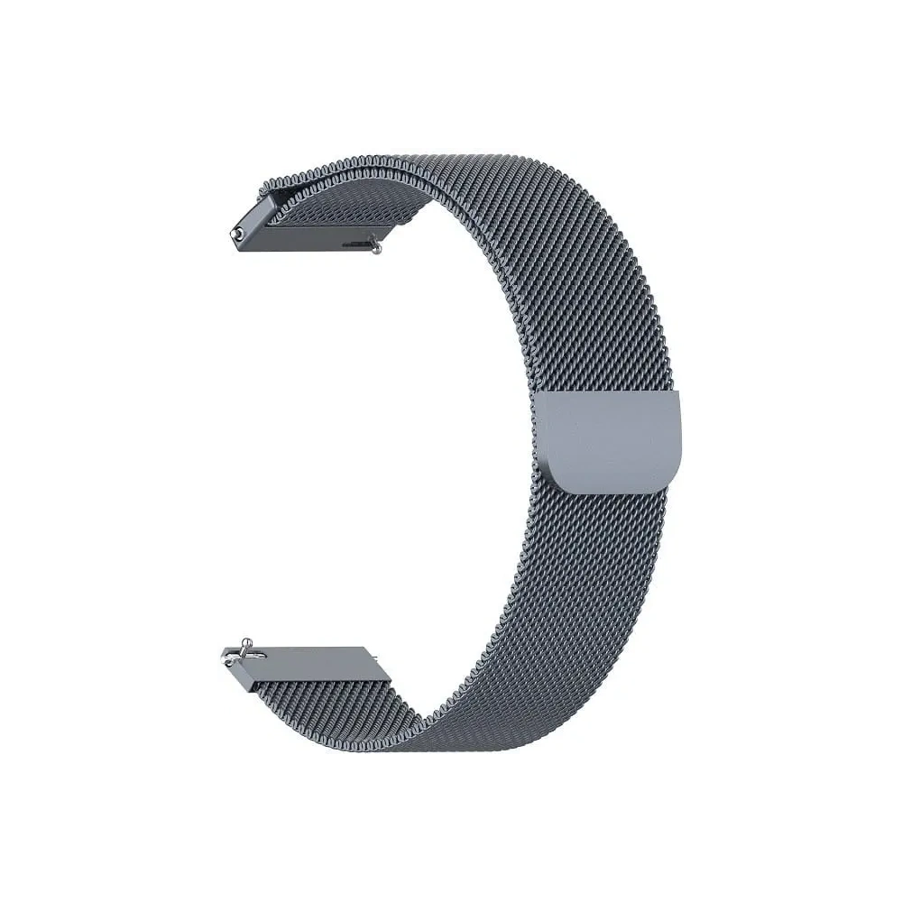 Hurtownia GSM - Bizon Curea de Ceas cu Lanț 18 mm Huawei Ceas GT 4 41 mm gri - BIZ3828 - {ean13} - Hurt