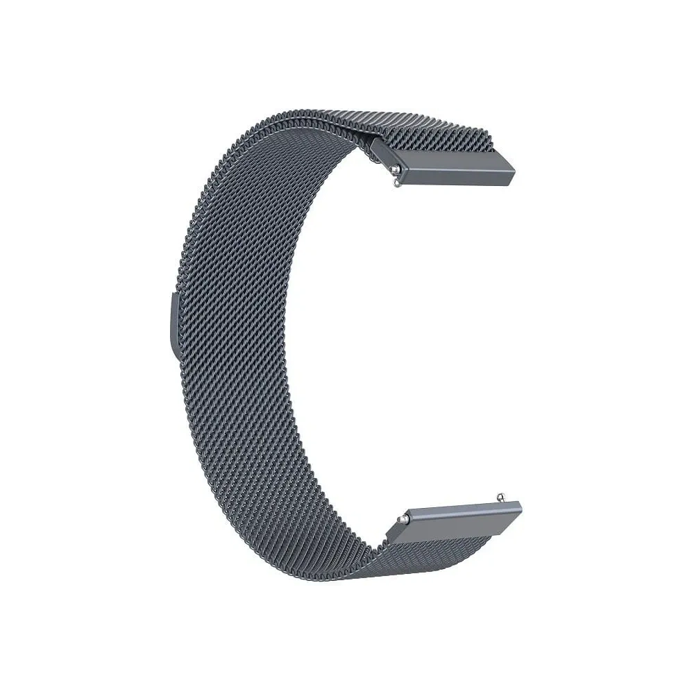 Hurtownia GSM - Bizon Curea de Ceas cu Lanț 18 mm Huawei Ceas GT 4 41 mm gri - BIZ3828 - {ean13} - Hurt
