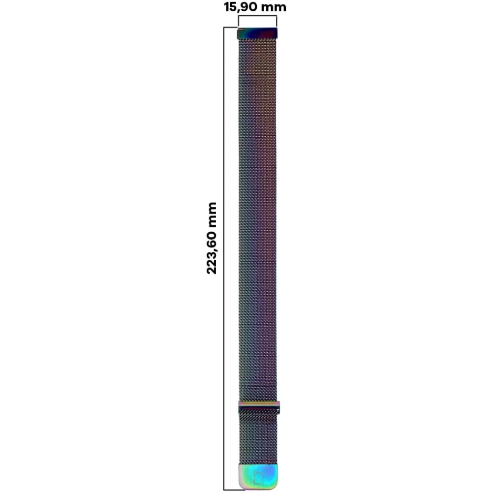 Hurtownia GSM - Bizon Uhrenkette 18 mm Regenbogen - BIZ3829 - {ean13} - Hurt