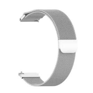 Hurtownia GSM - Curea de ceas Bizon cu lanț de 18 mm argintie - BIZ3831 - {ean13} - Hurt