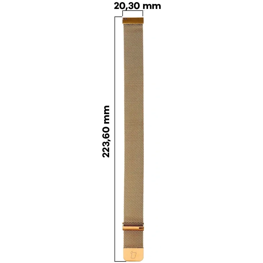 Wholesale Bizon Strap Watch Chain 22 mm gold - BIZ3832 - {ean13} - Hurt
