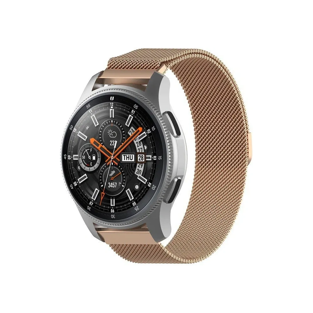 Hurtownia GSM - Bizon Szíj Óra Lánc 22 mm rózsaarany - BIZ3834 - {ean13} - Hurt