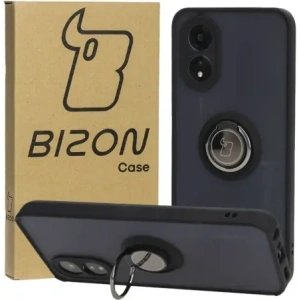 Hurtownia GSM - Pouzdro s prstovým držákem Bizon Case Hybrid Ring pro Oppo A38 4G kouřové s černým rámečkem - BIZ3835 - {ean13} - Hurt