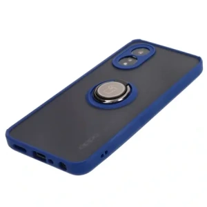 Wholesale Bizon Case Hybrid Ring Oppo A38 4G smoky with a navy blue frame - BIZ3836 - {ean13} - Hurt