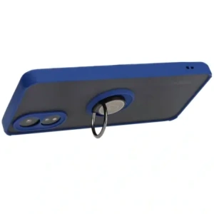 Wholesale Bizon Case Hybrid Ring Oppo A38 4G smoky with a navy blue frame - BIZ3836 - {ean13} - Hurt