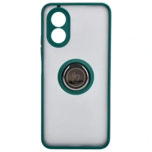 Hurtownia GSM - Etui s úchopem na prst Bizon Case Hybrid Ring pro Oppo A38 4G kouřové s tmavě zeleným rámečkem. - BIZ3837 - {ean13} - Hurt