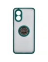 Hurtownia GSM - Etui s úchopem na prst Bizon Case Hybrid Ring pro Oppo A38 4G kouřové s tmavě zeleným rámečkem. - BIZ3837 - {ean13} - Hurt