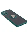 Hurtownia GSM - Etui s úchopem na prst Bizon Case Hybrid Ring pro Oppo A38 4G kouřové s tmavě zeleným rámečkem. - BIZ3837 - {ean13} - Hurt