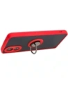 Hurtownia GSM - Pouzdro s úchytem na prst Bizon Case Hybrid Ring pro Oppo A38 4G kouřové s červeným rámečkem - BIZ3838 - {ean13} - Hurt