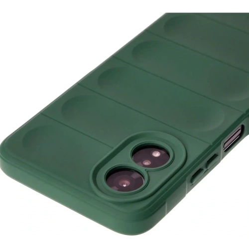 Pancerne etui Bizon Case Tur do Oppo A38 4G ciemnozielone