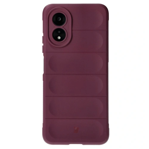 Pancerne etui Bizon Case Tur do Oppo A38 4G ciemnofioletowe