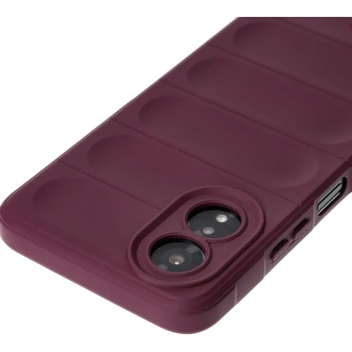 Pancerne etui Bizon Case Tur do Oppo A38 4G ciemnofioletowe