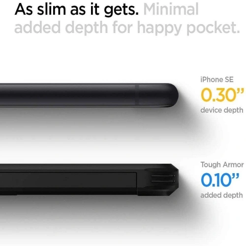 Etui Spigen Tough Armor Apple iPhone SE 2022/SE 2020 Black